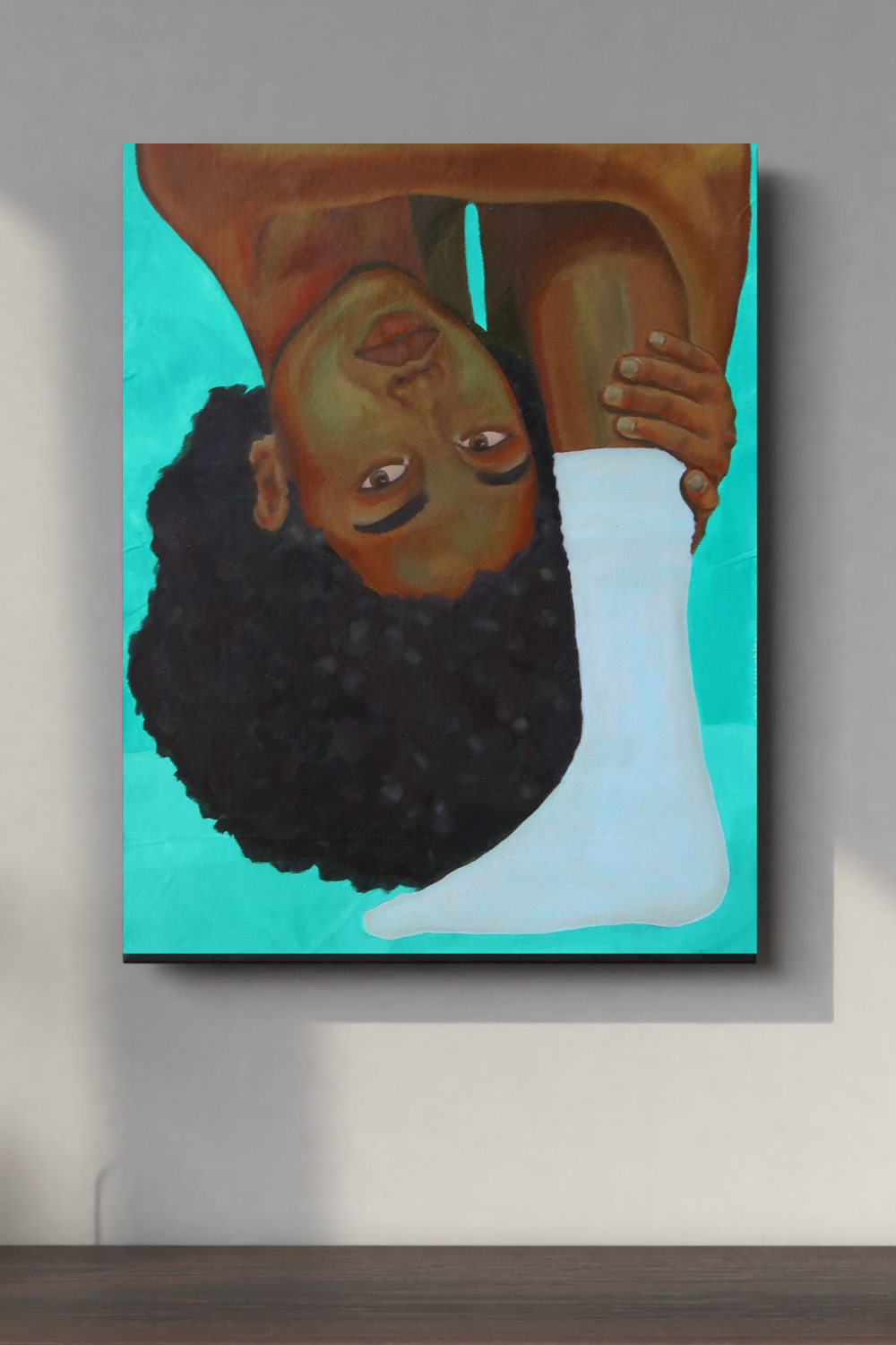 "AQUARIUS" Original Canvas