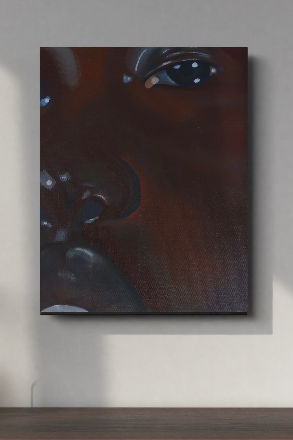 "MOONLIGHT" Original Canvas