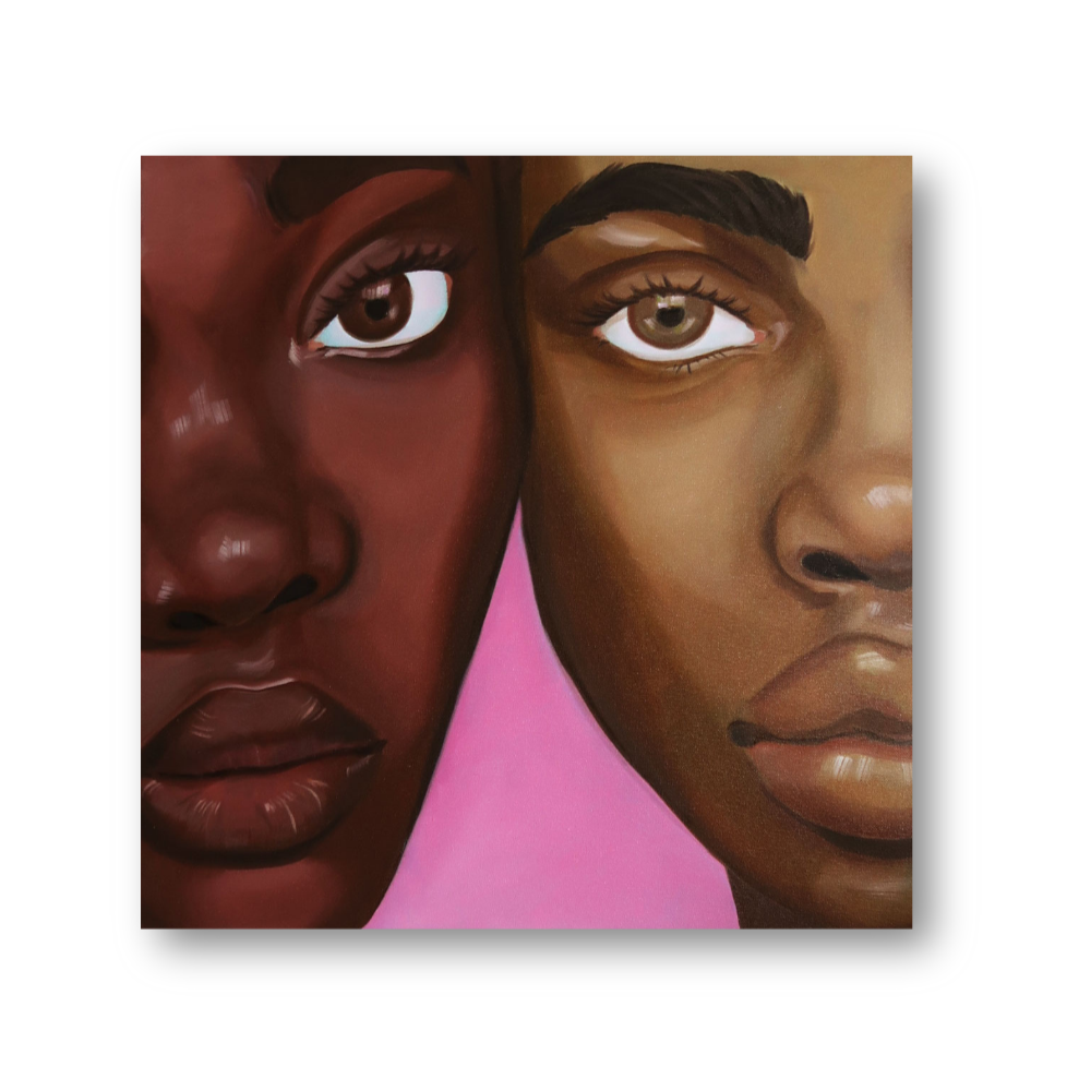"PERFECT PEOPLE" Original Canvas