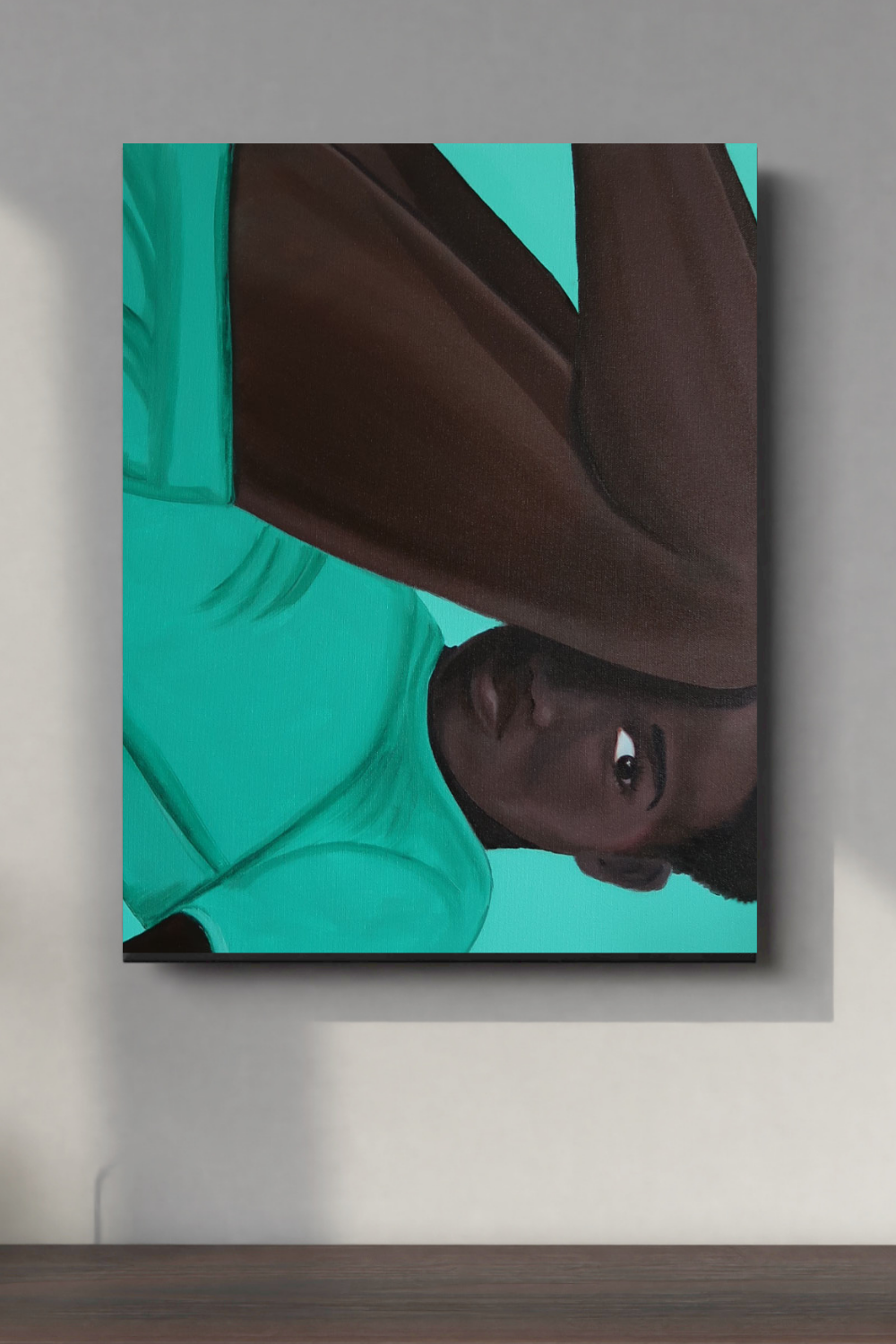 "STUCK" Original Canvas